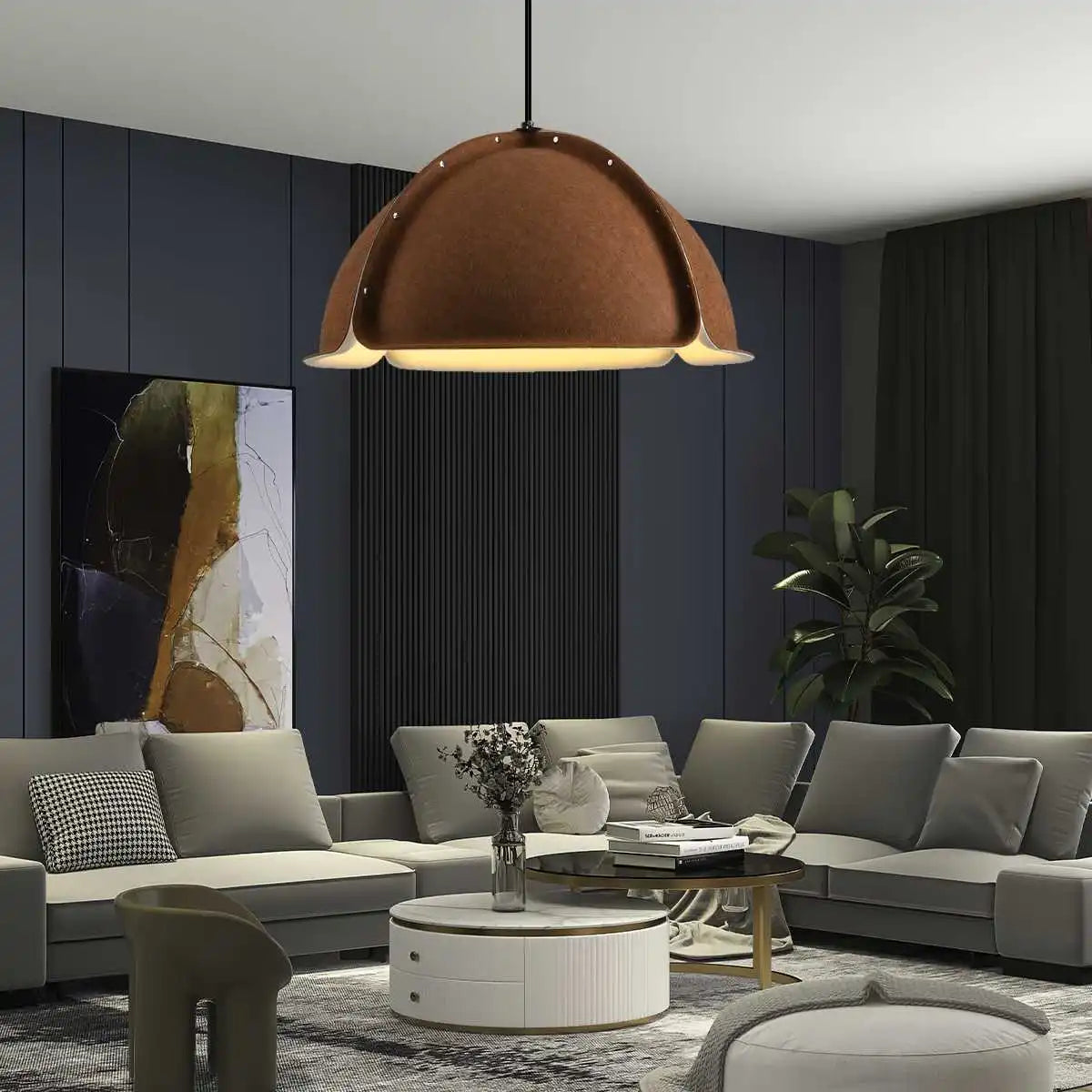 Nordic Simple Style Felt Pendant Light