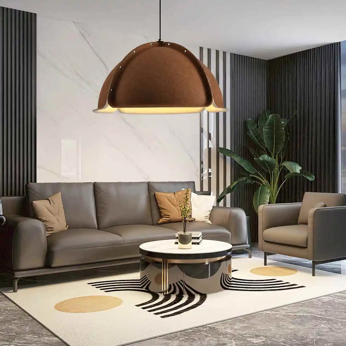 Nordic Simple Style Felt Pendant Light