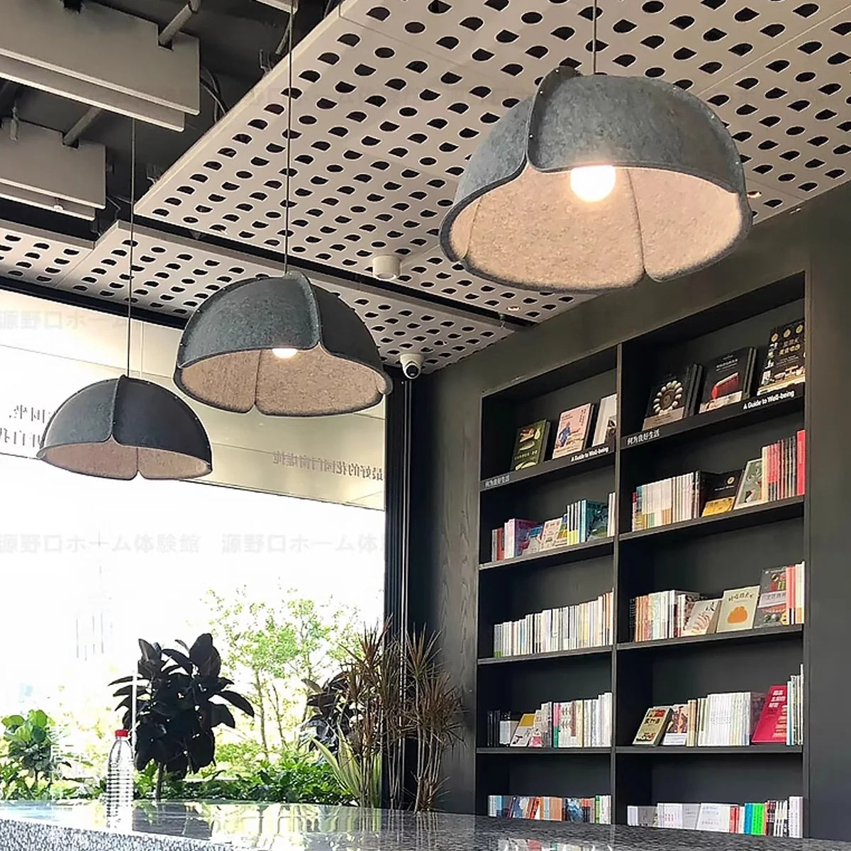 Nordic Simple Style Felt Pendant Light