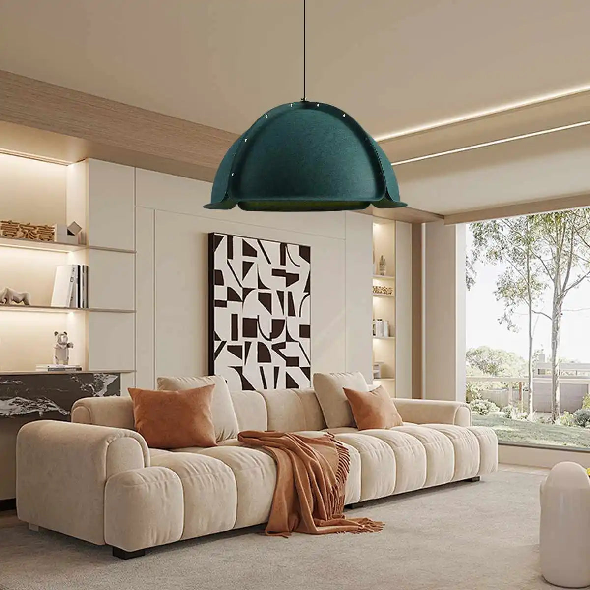 Nordic Simple Style Felt Pendant Light