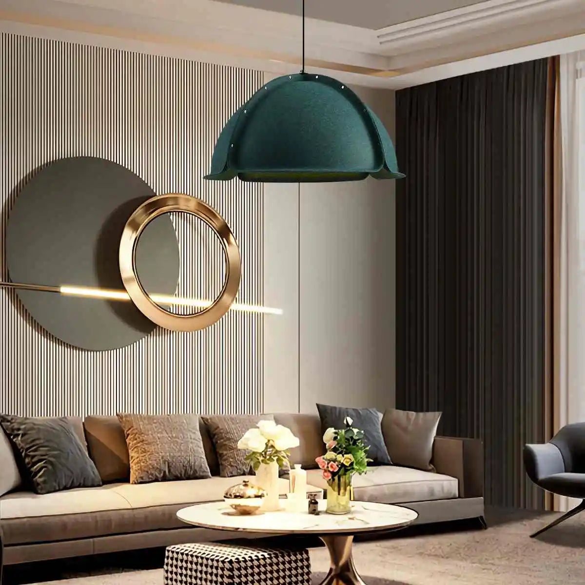 Nordic Simple Style Felt Pendant Light