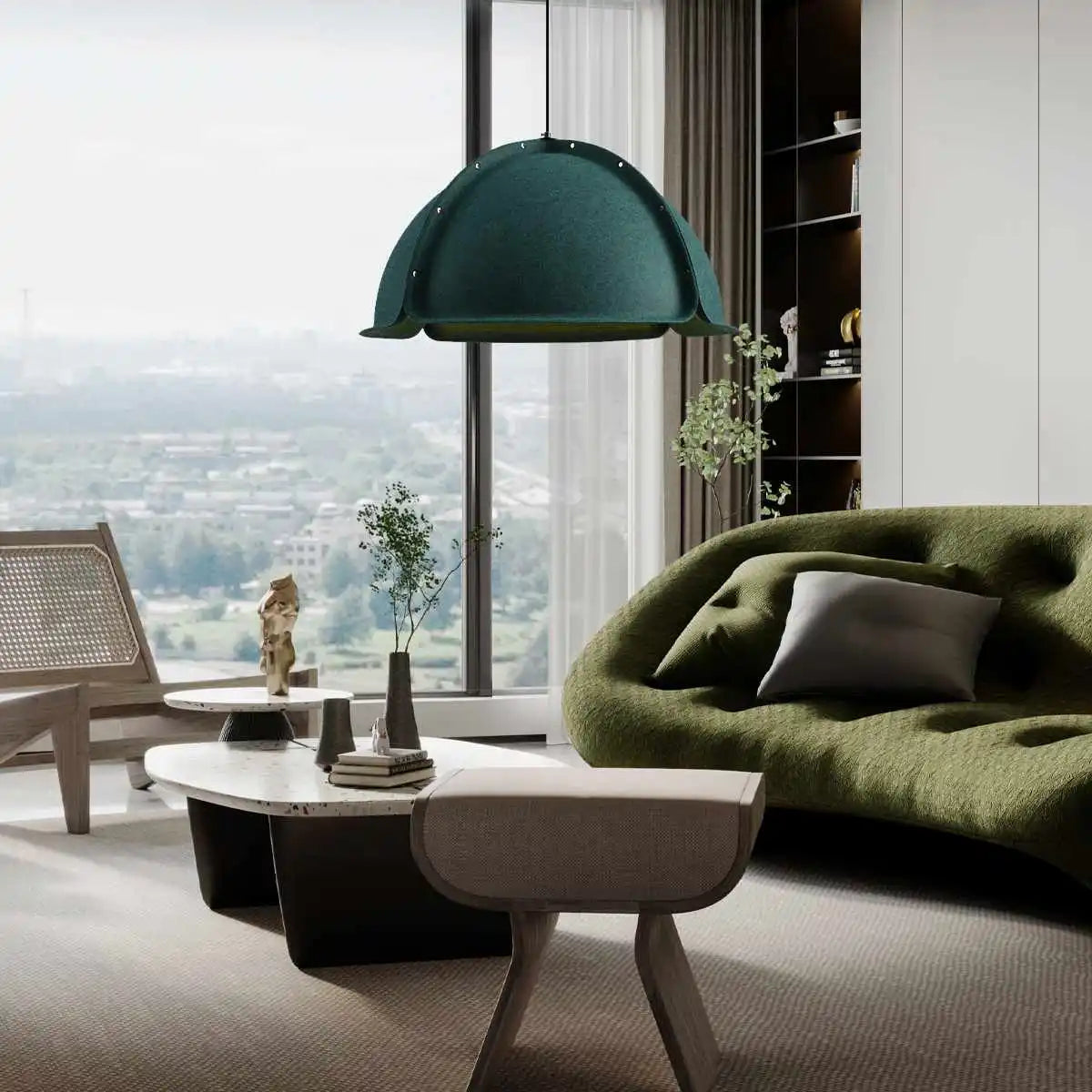 Nordic Simple Style Felt Pendant Light