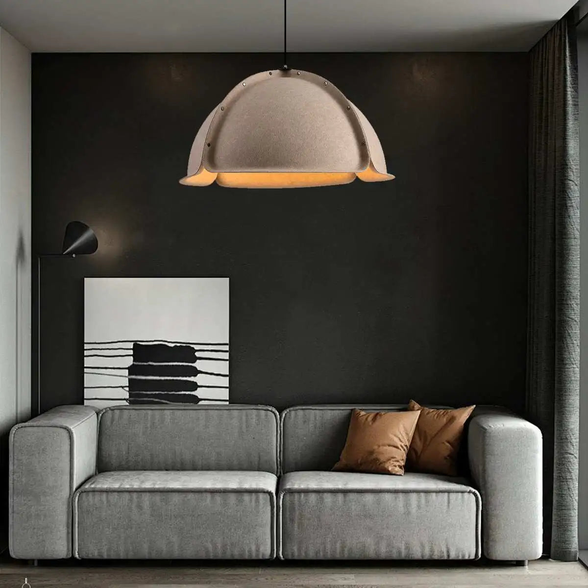 Nordic Simple Style Felt Pendant Light