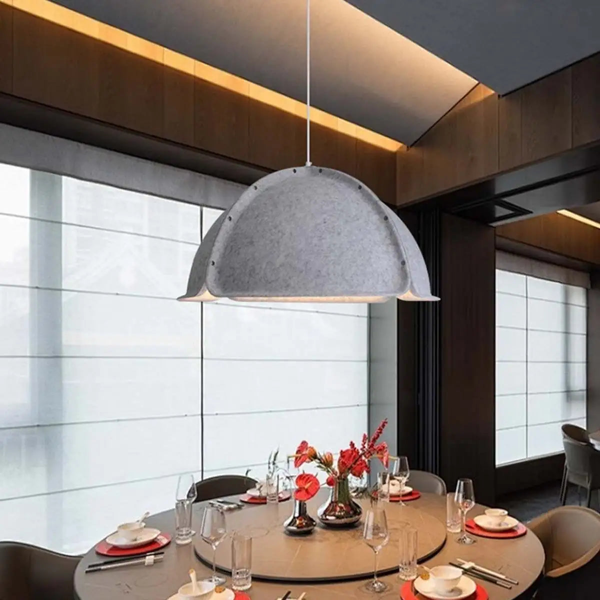 Nordic Simple Style Felt Pendant Light