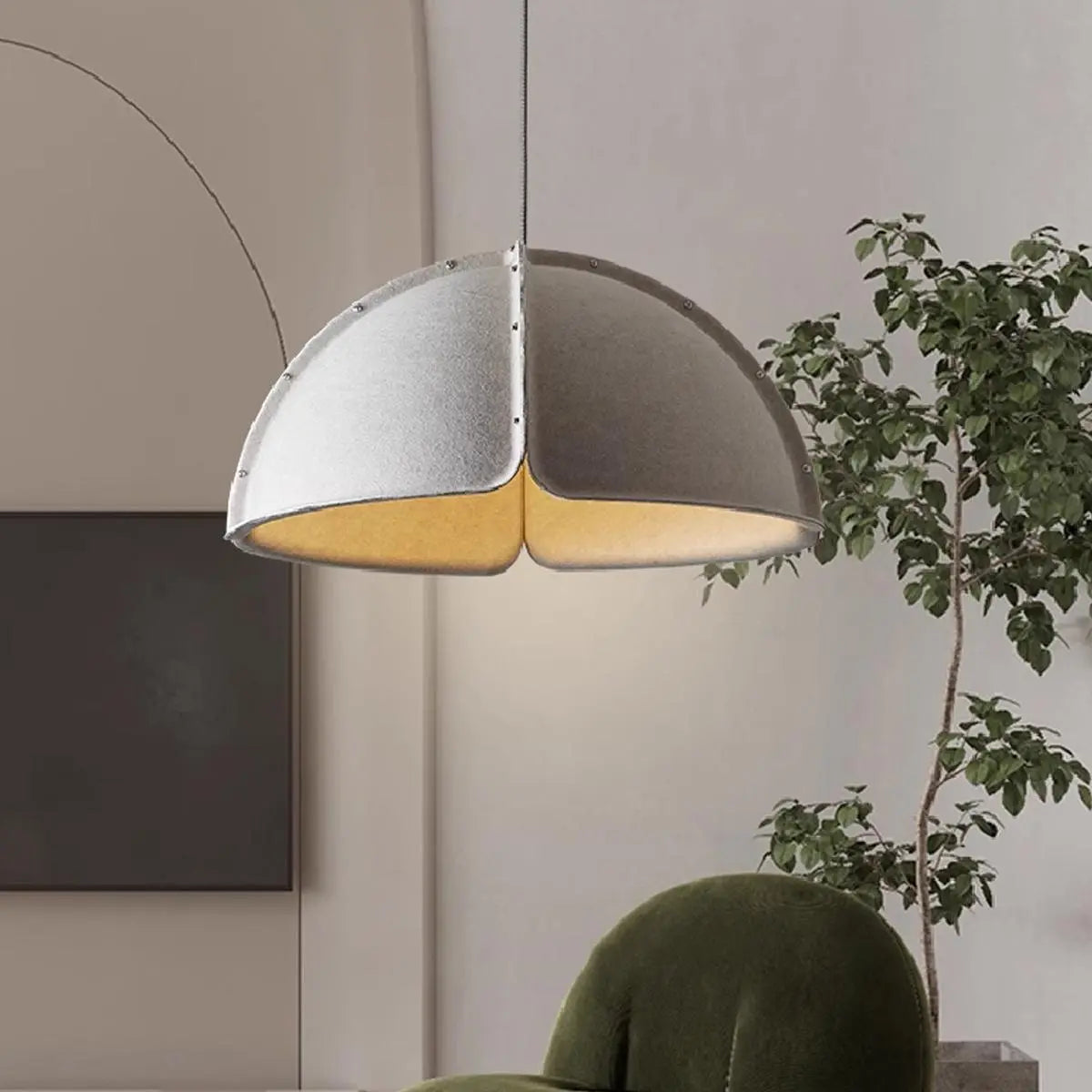 Nordic Simple Style Felt Pendant Light