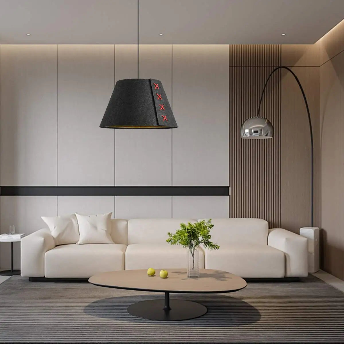 Modern Sound Absorbing Felt Pendant Light