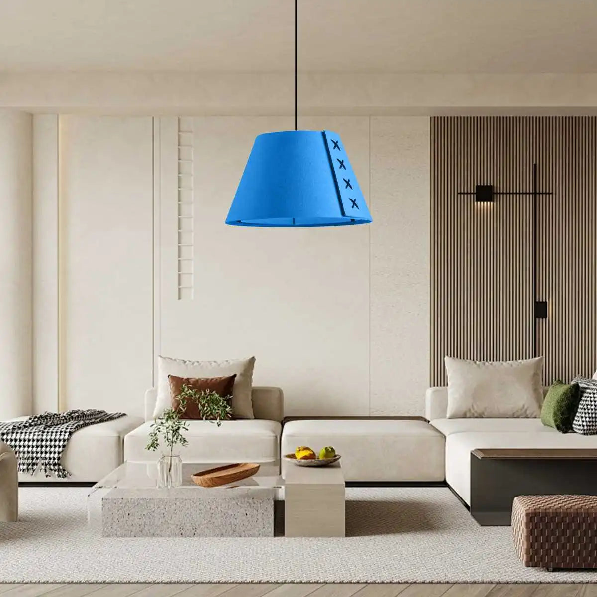 Modern Sound Absorbing Felt Pendant Light