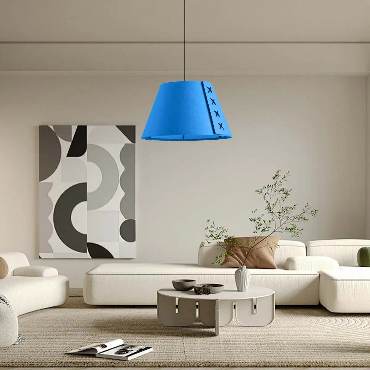 Modern Sound Absorbing Felt Pendant Light