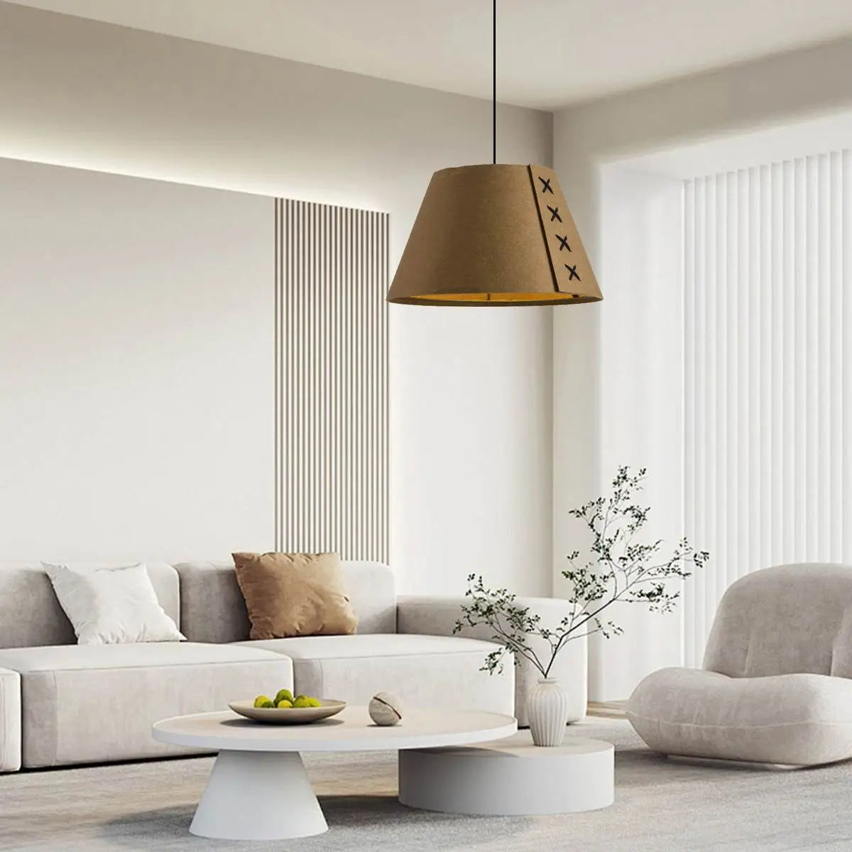 Modern Sound Absorbing Felt Pendant Light
