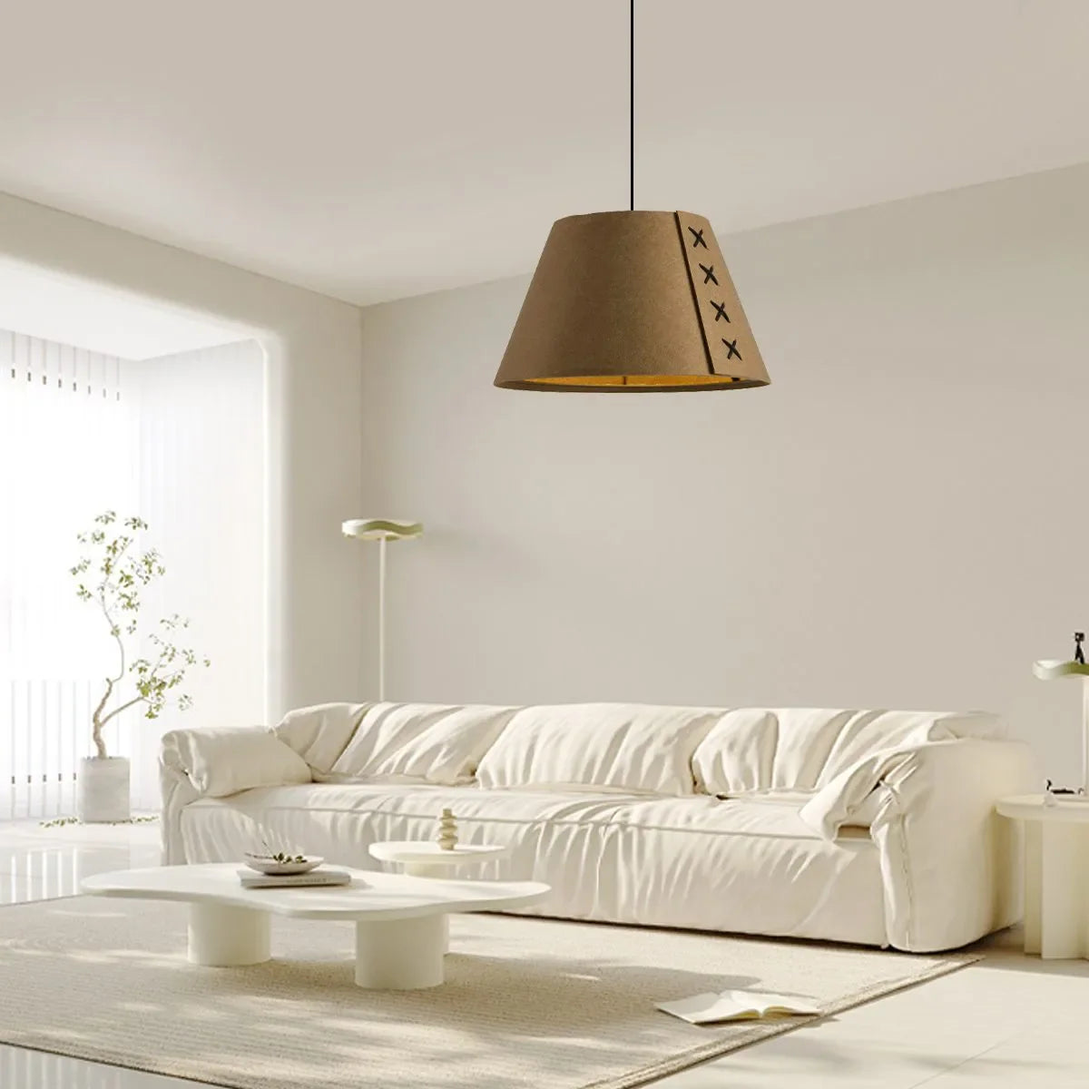 Modern Sound Absorbing Felt Pendant Light