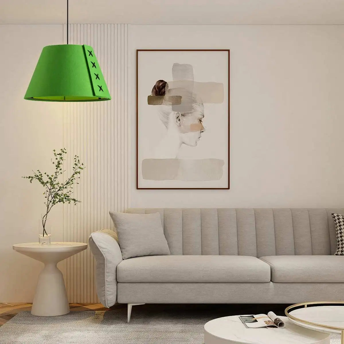 Modern Sound Absorbing Felt Pendant Light