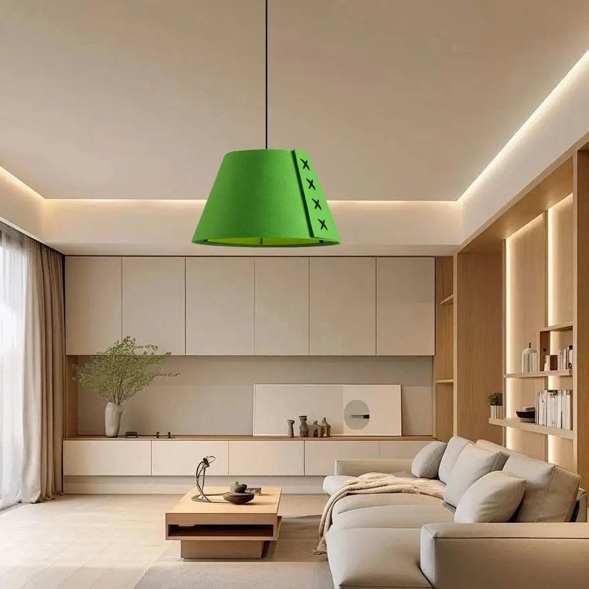 Modern Sound Absorbing Felt Pendant Light