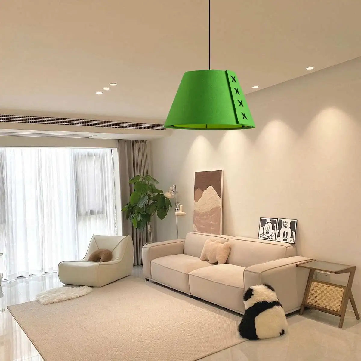 Modern Sound Absorbing Felt Pendant Light