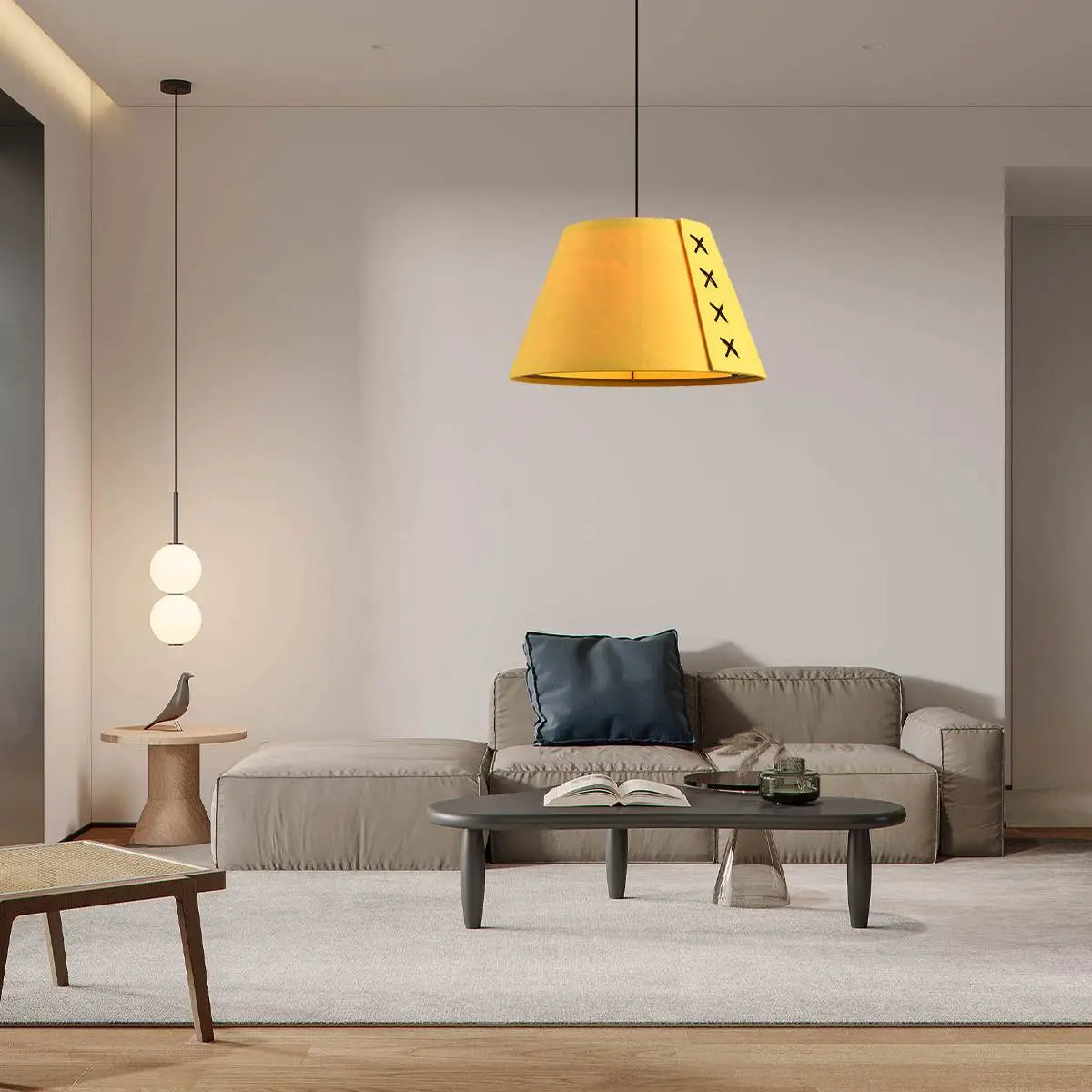 Modern Sound Absorbing Felt Pendant Light