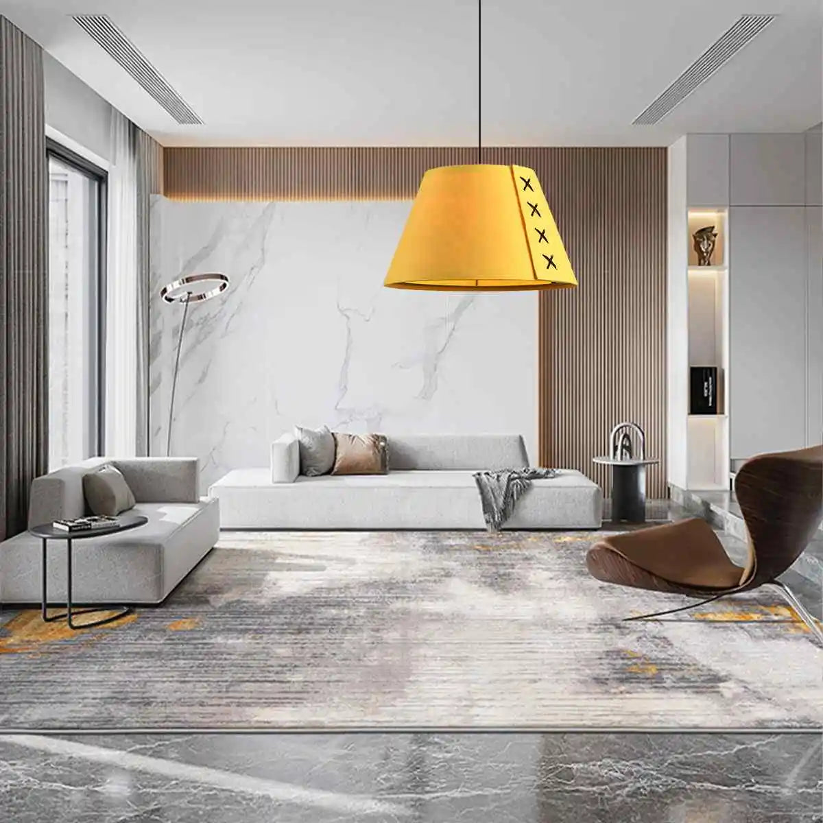 Modern Sound Absorbing Felt Pendant Light