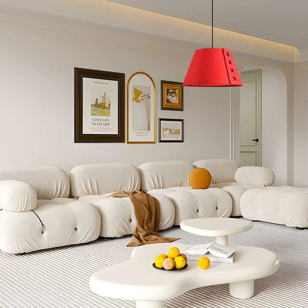 Modern Sound Absorbing Felt Pendant Light