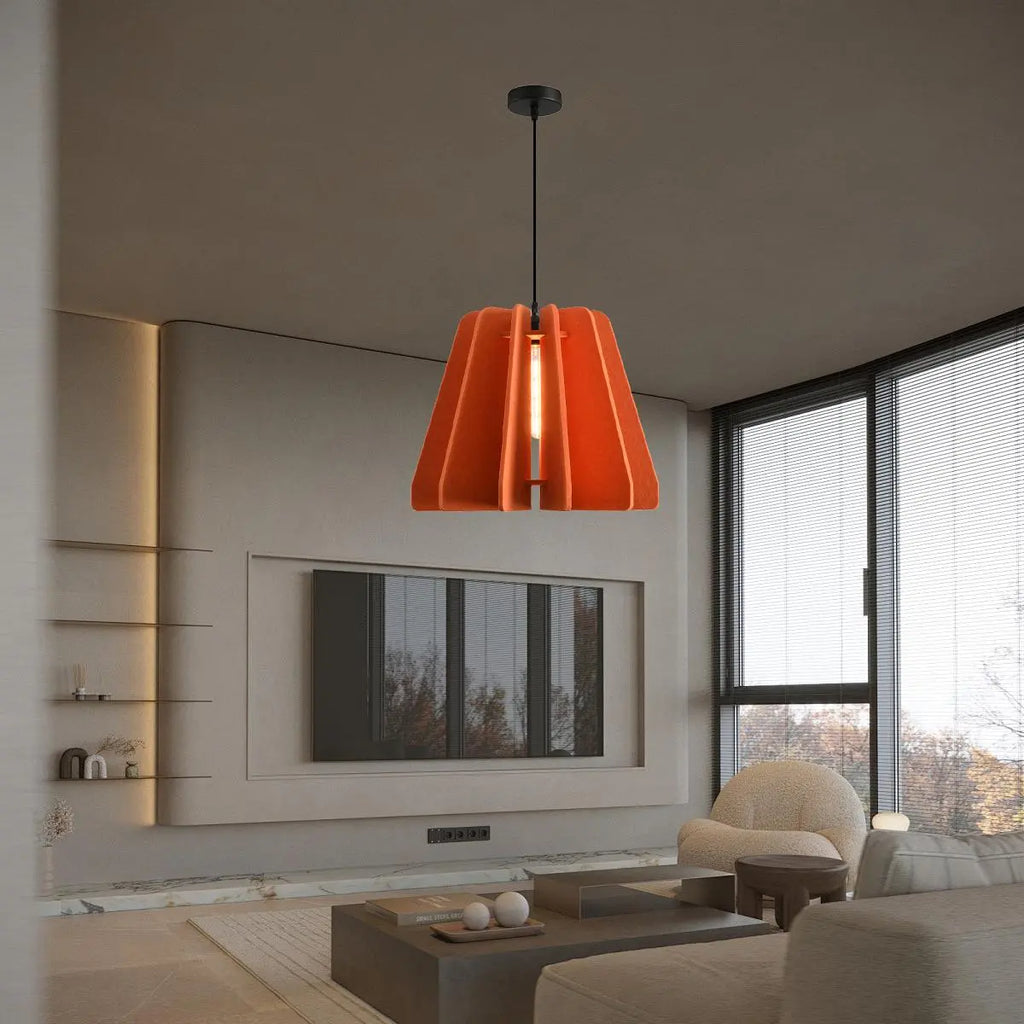 Triangle Piece Acoustic Pendant Light