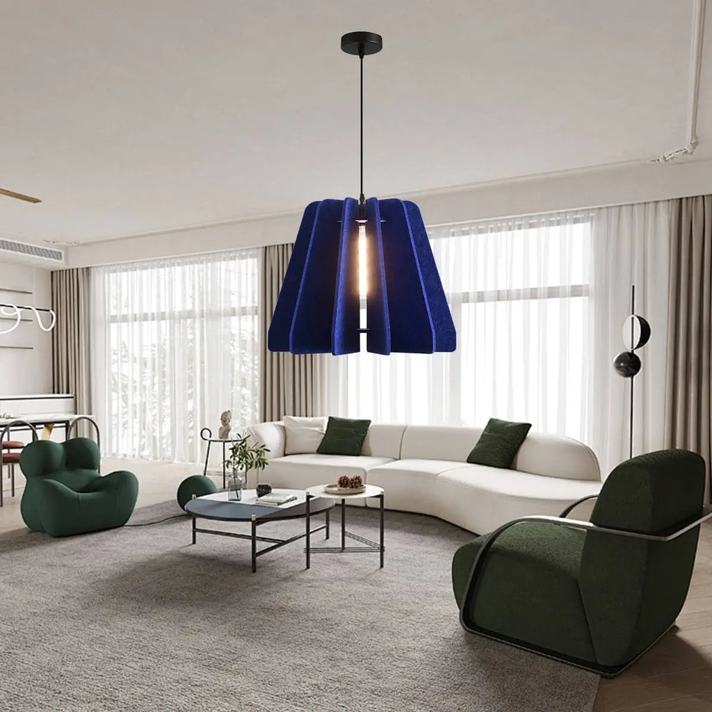 Triangle Piece Acoustic Pendant Light