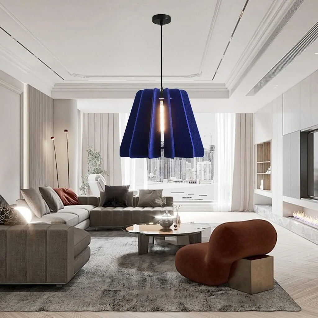 Triangle Piece Acoustic Pendant Light