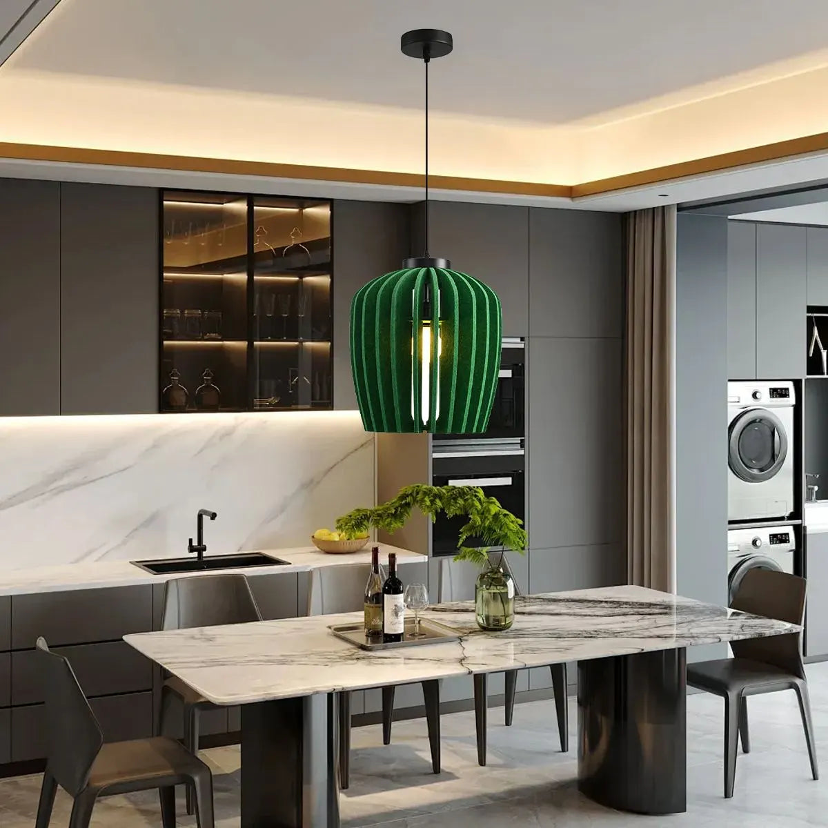 Wine Jar Shape Acoustic Pendant Lighting