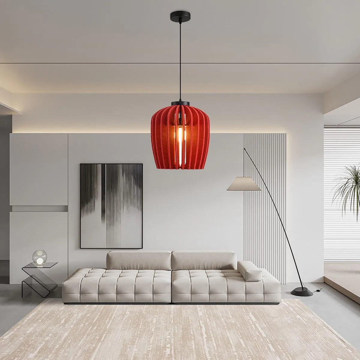 Wine Jar Shape Acoustic Pendant Lighting