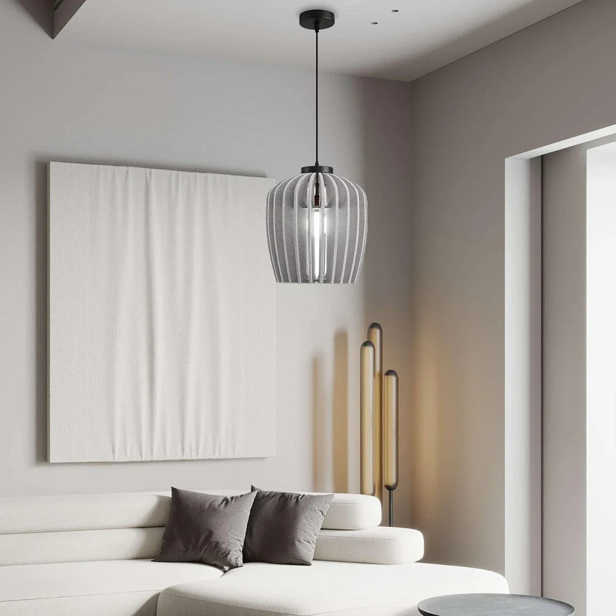 Wine Jar Shape Acoustic Pendant Lighting