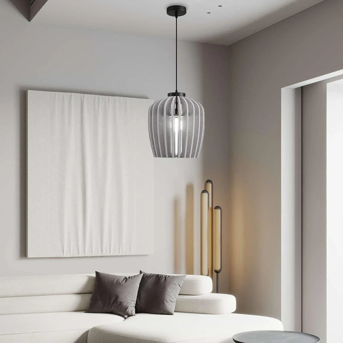 Wine Jar Shape Acoustic Pendant Lighting
