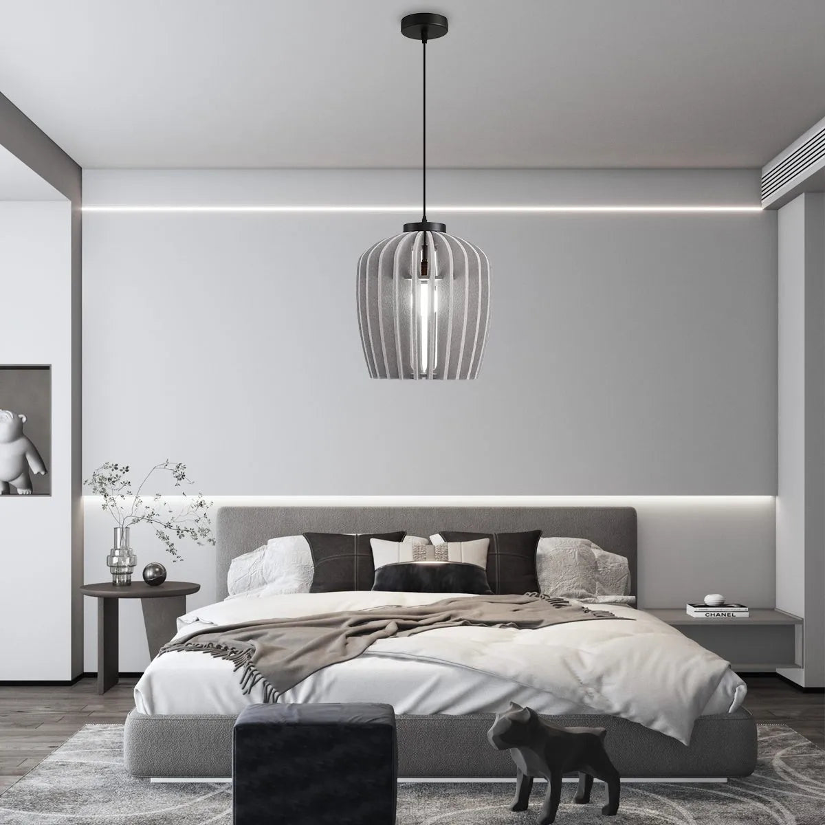 Wine Jar Shape Acoustic Pendant Lighting