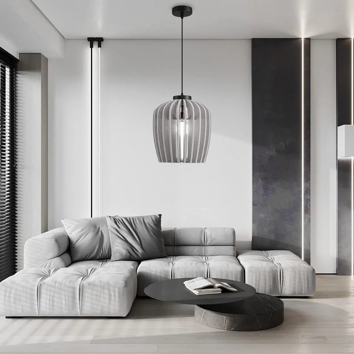 Wine Jar Shape Acoustic Pendant Lighting