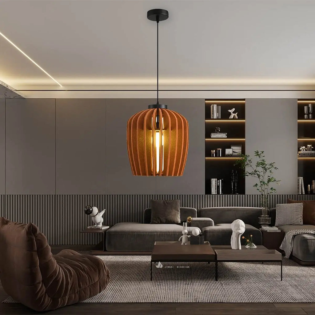 Wine Jar Shape Acoustic Pendant Lighting
