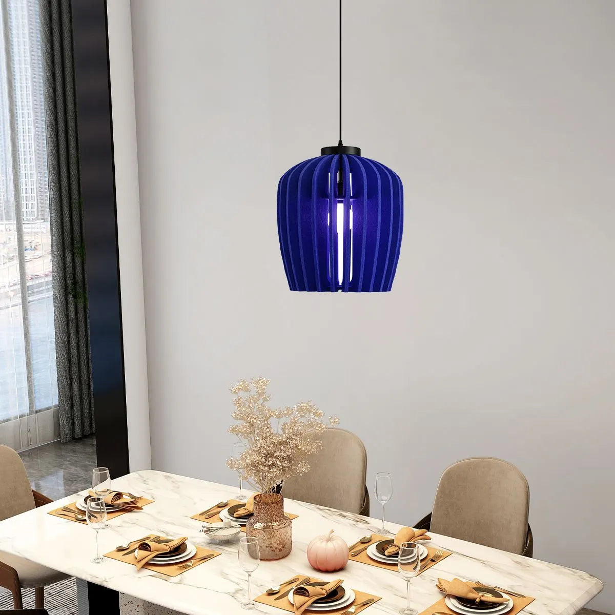 Wine Jar Shape Acoustic Pendant Lighting