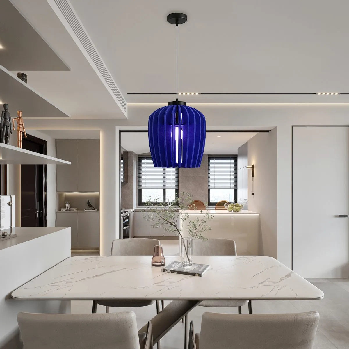 Wine Jar Shape Acoustic Pendant Lighting