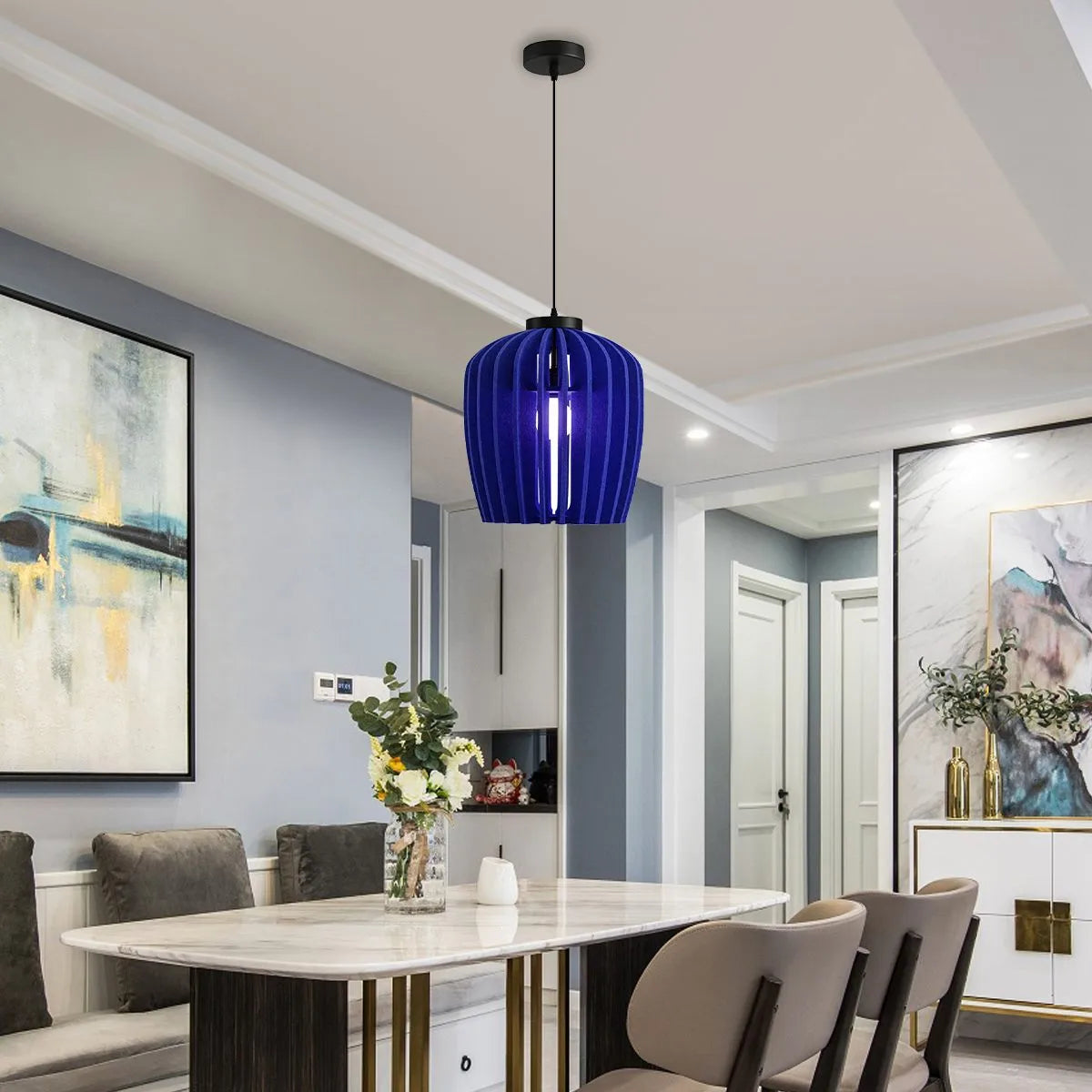 Wine Jar Shape Acoustic Pendant Lighting
