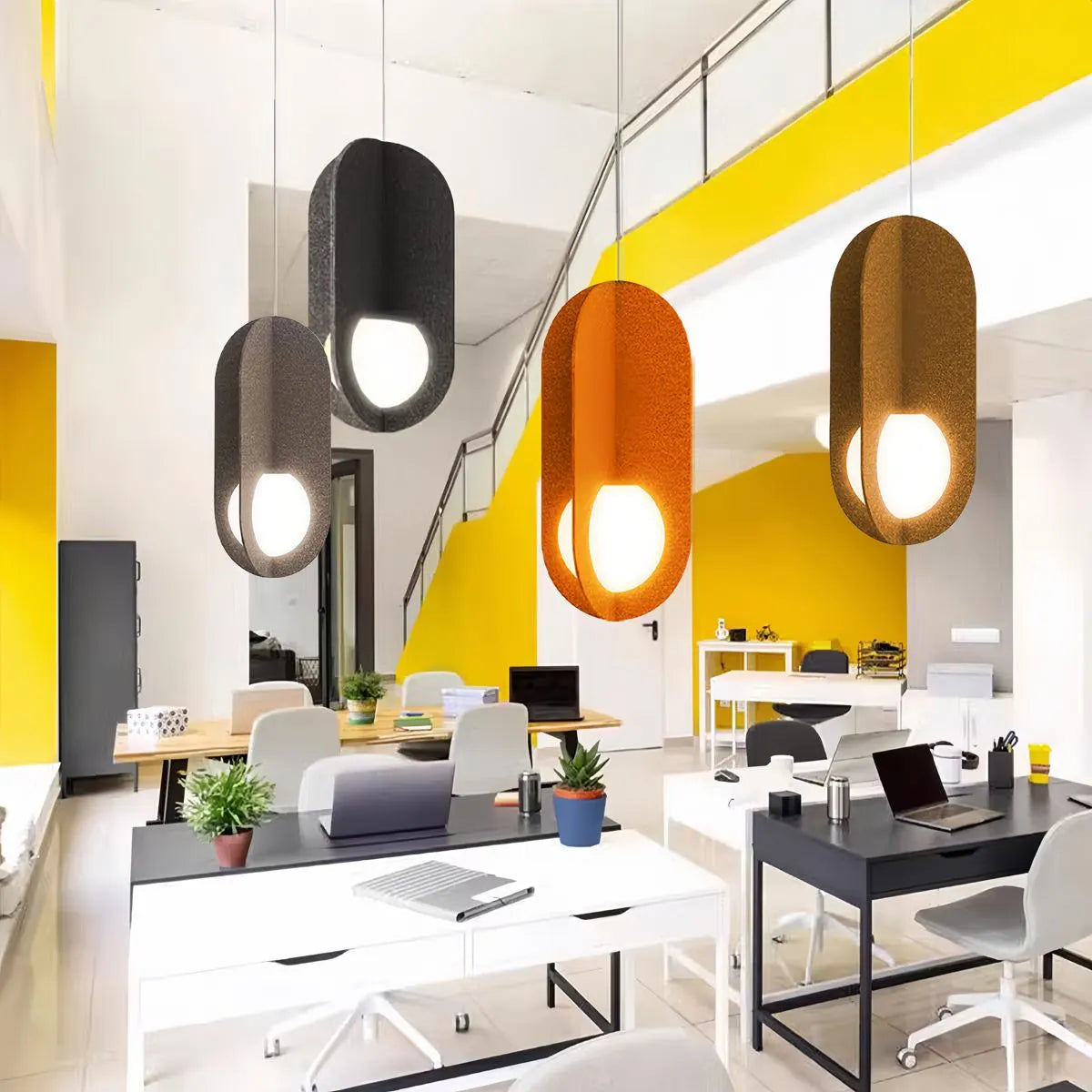 Carambola Acoustic Pendant Light for Dining Area