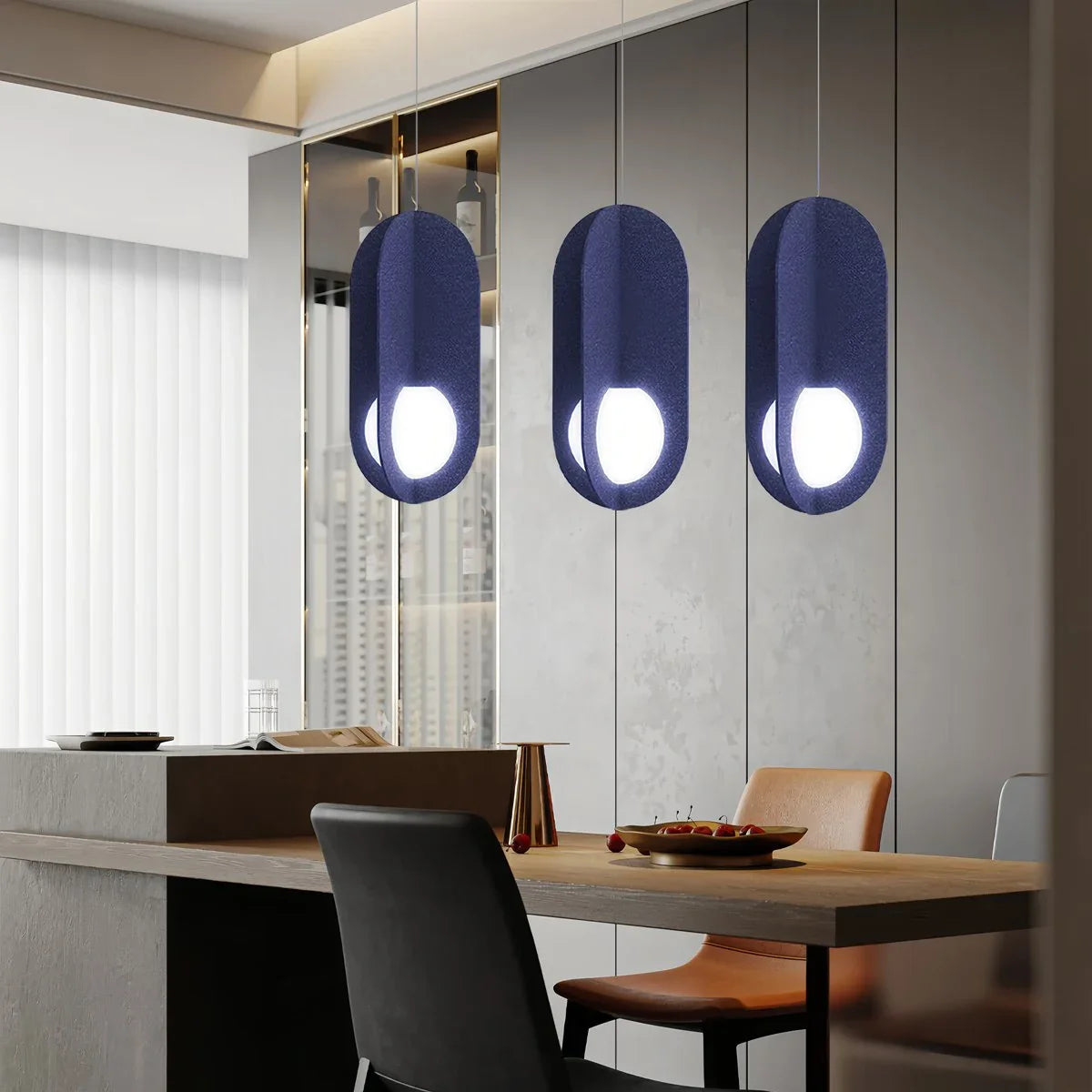 Carambola Acoustic Pendant Light for Dining Area