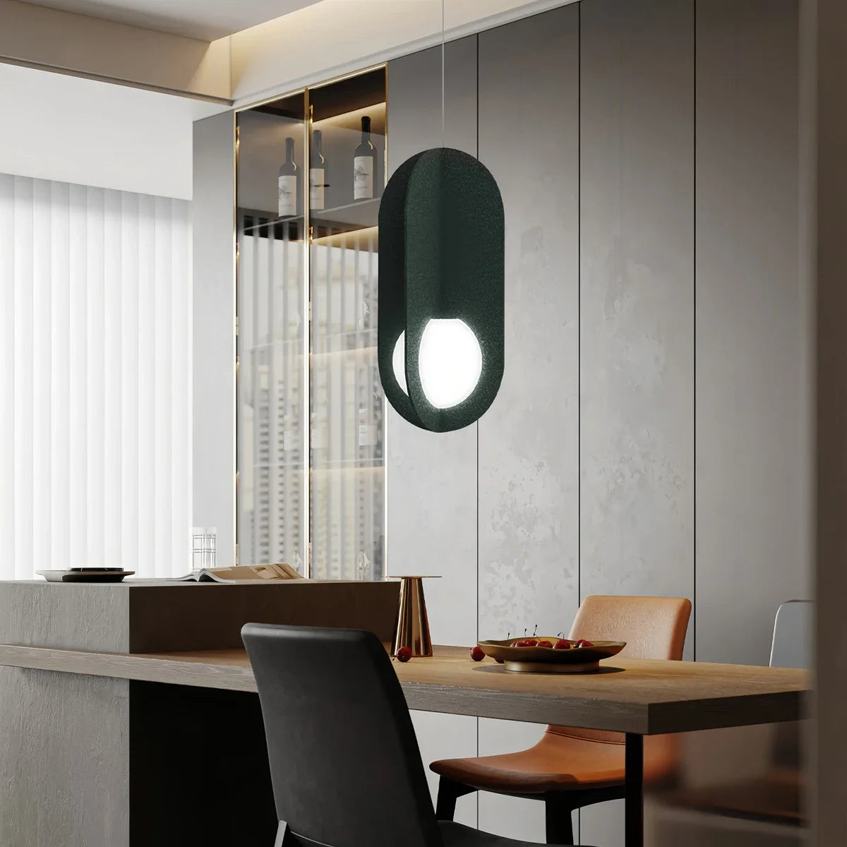 Carambola Acoustic Pendant Light for Dining Area