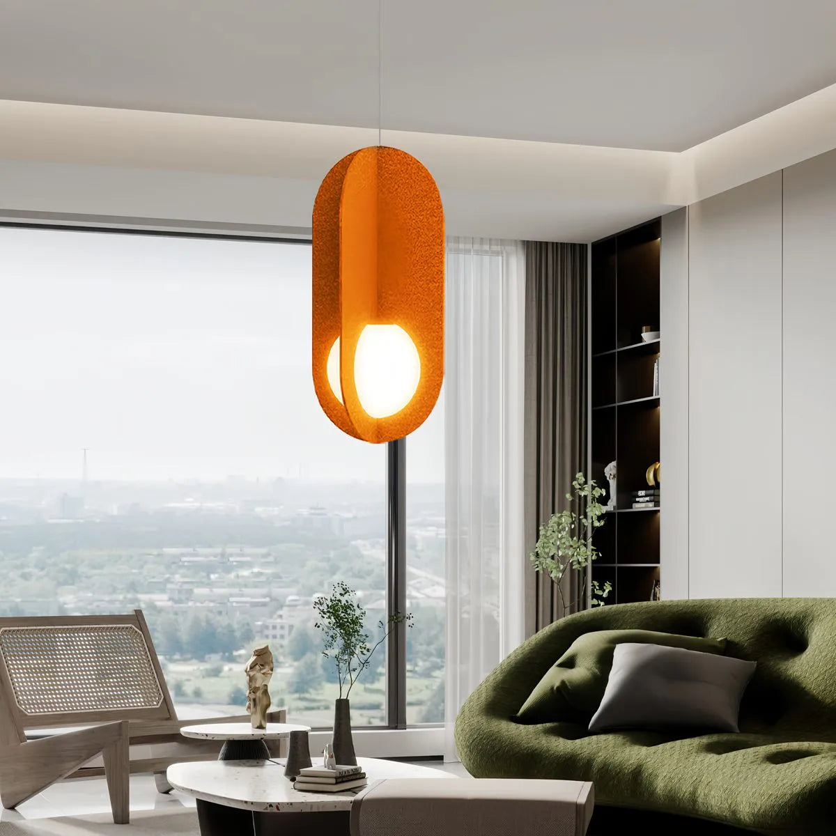 Carambola Acoustic Pendant Light for Dining Area