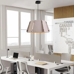 Outward Turning Circular Cone Acoustic Pendant Light