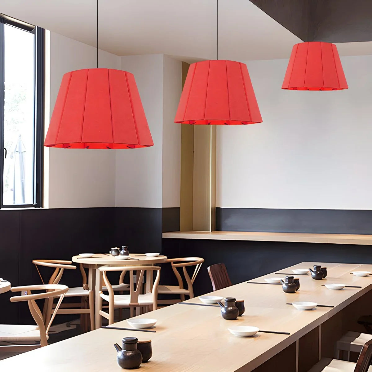 Splicing Board Circular Acoustic Pendant Light
