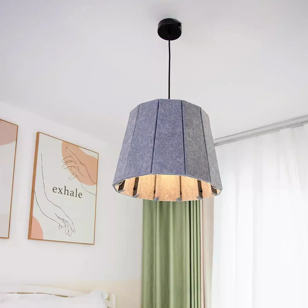 Splicing Board Circular Acoustic Pendant Light