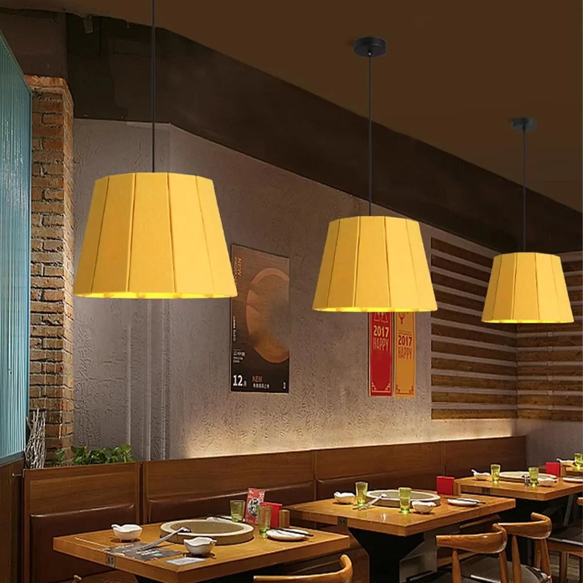 Splicing Board Circular Acoustic Pendant Light