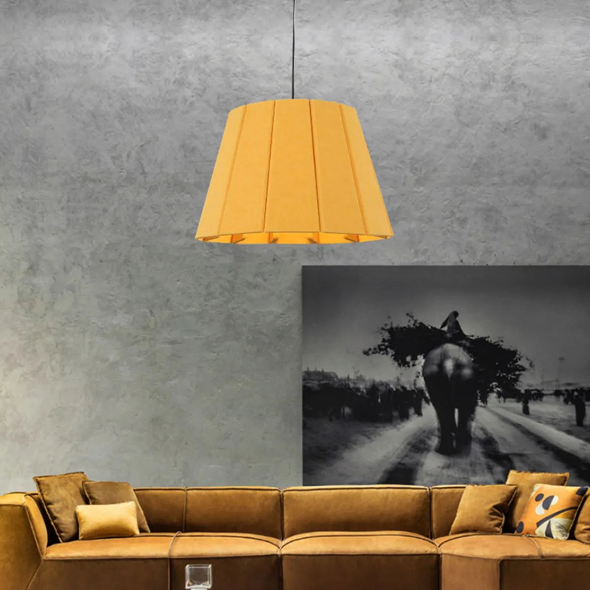 Splicing Board Circular Acoustic Pendant Light