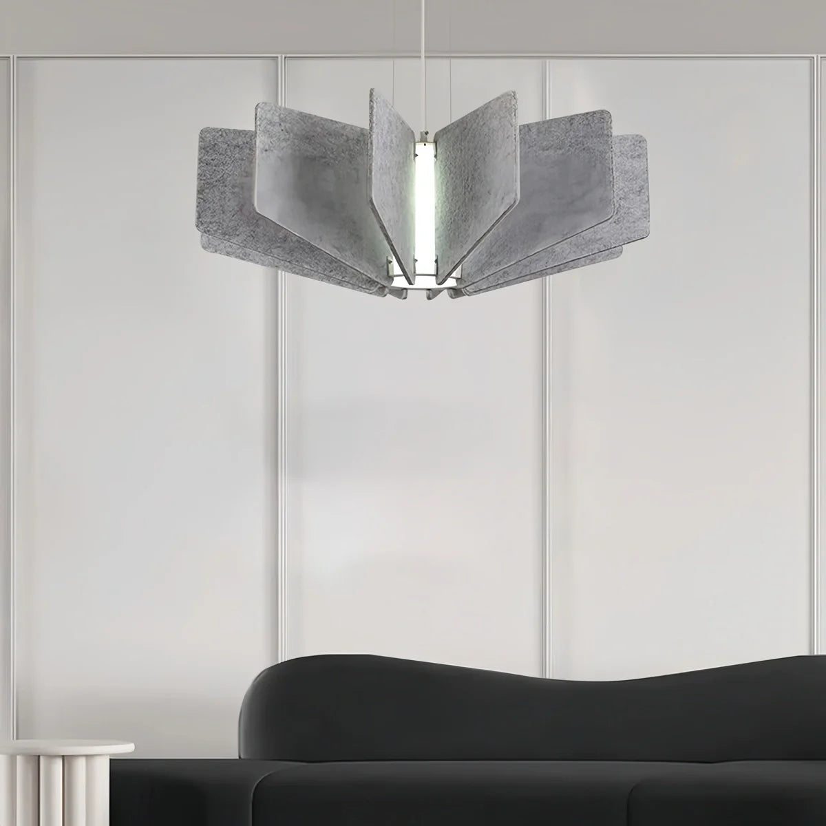 Wing Panel Acoustic Pendant Light for Living Room