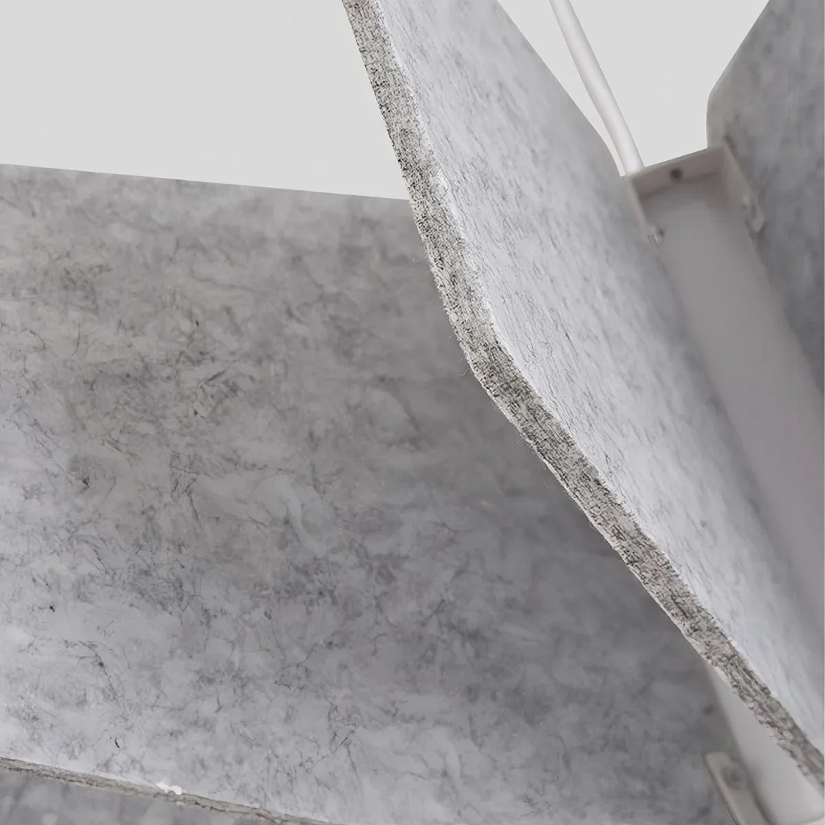 Wing Panel Acoustic Pendant Light for Living Room
