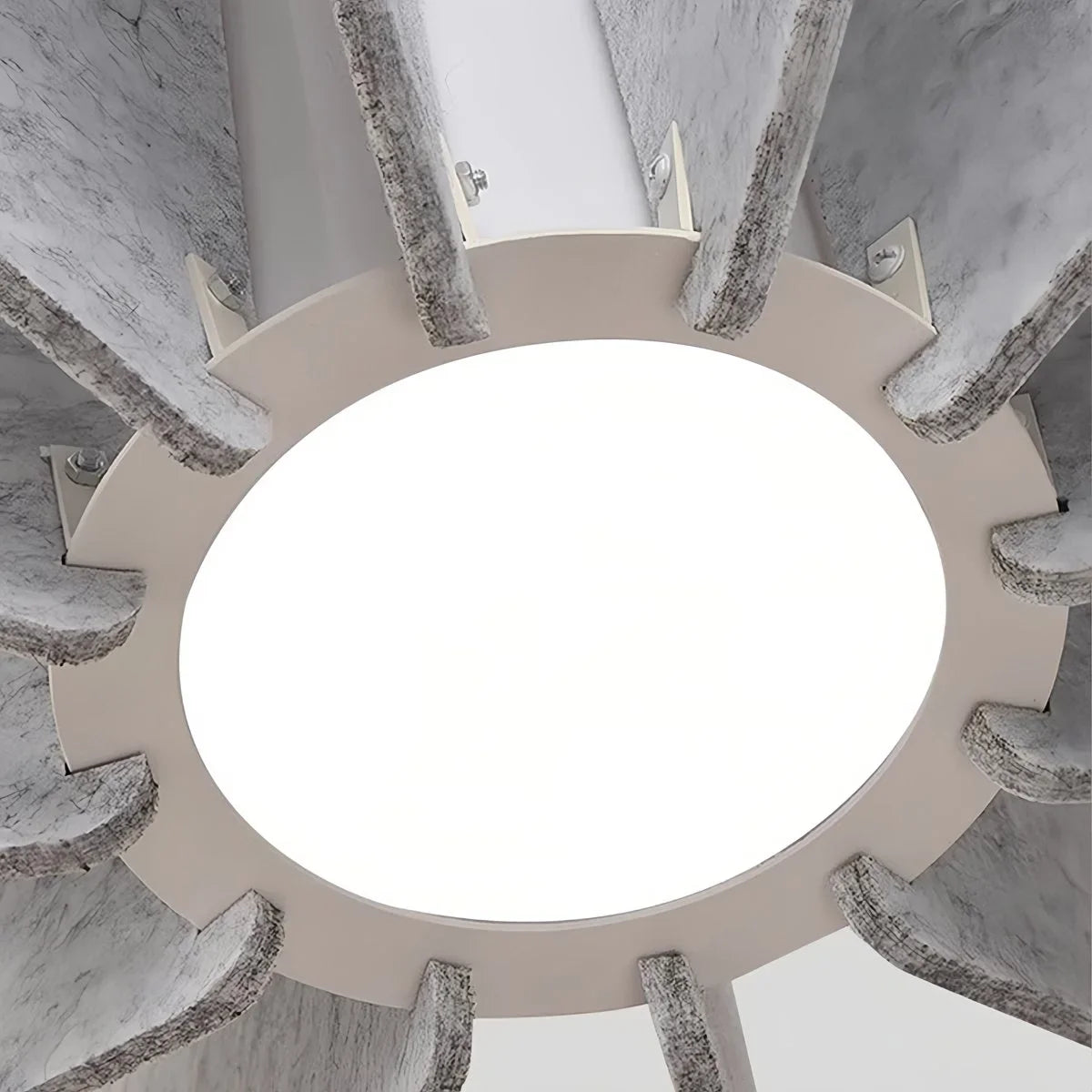 Wing Panel Acoustic Pendant Light for Living Room