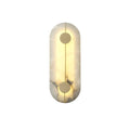 Artistic Brass Alabaster Wall Lamp