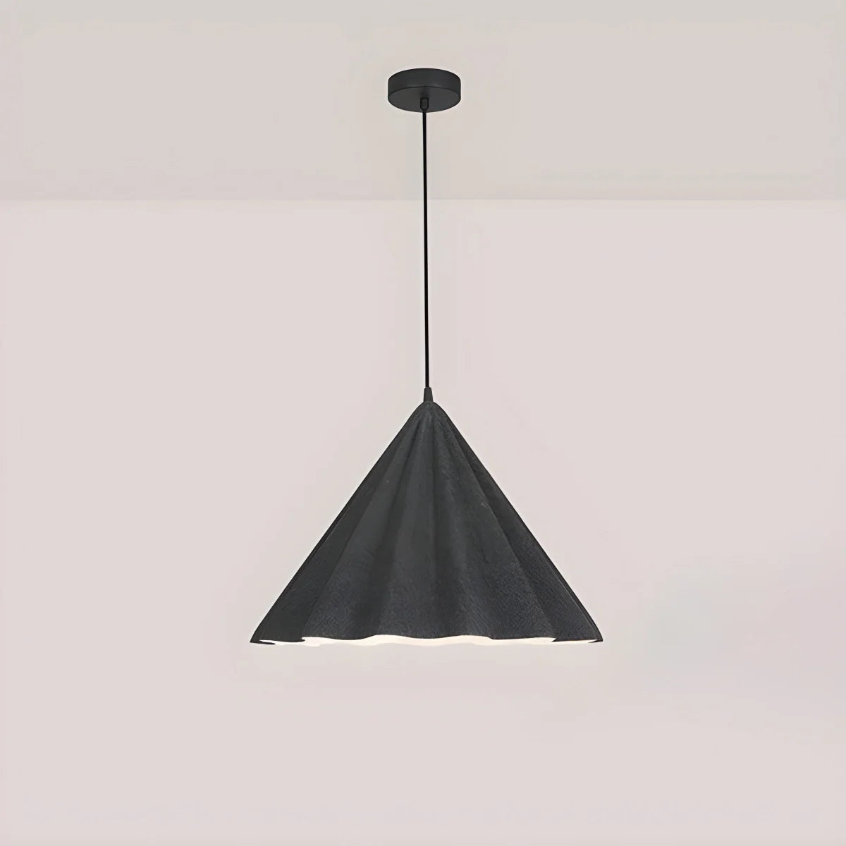 Ice Cream Shaped Felt Pendant Light for Kids Room