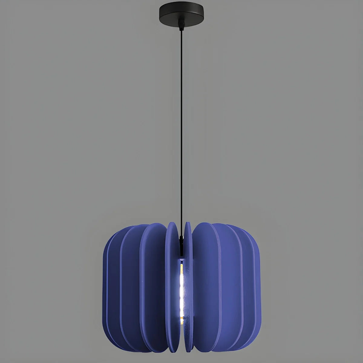 Pumpkin Slice Acoustic Pendant Light