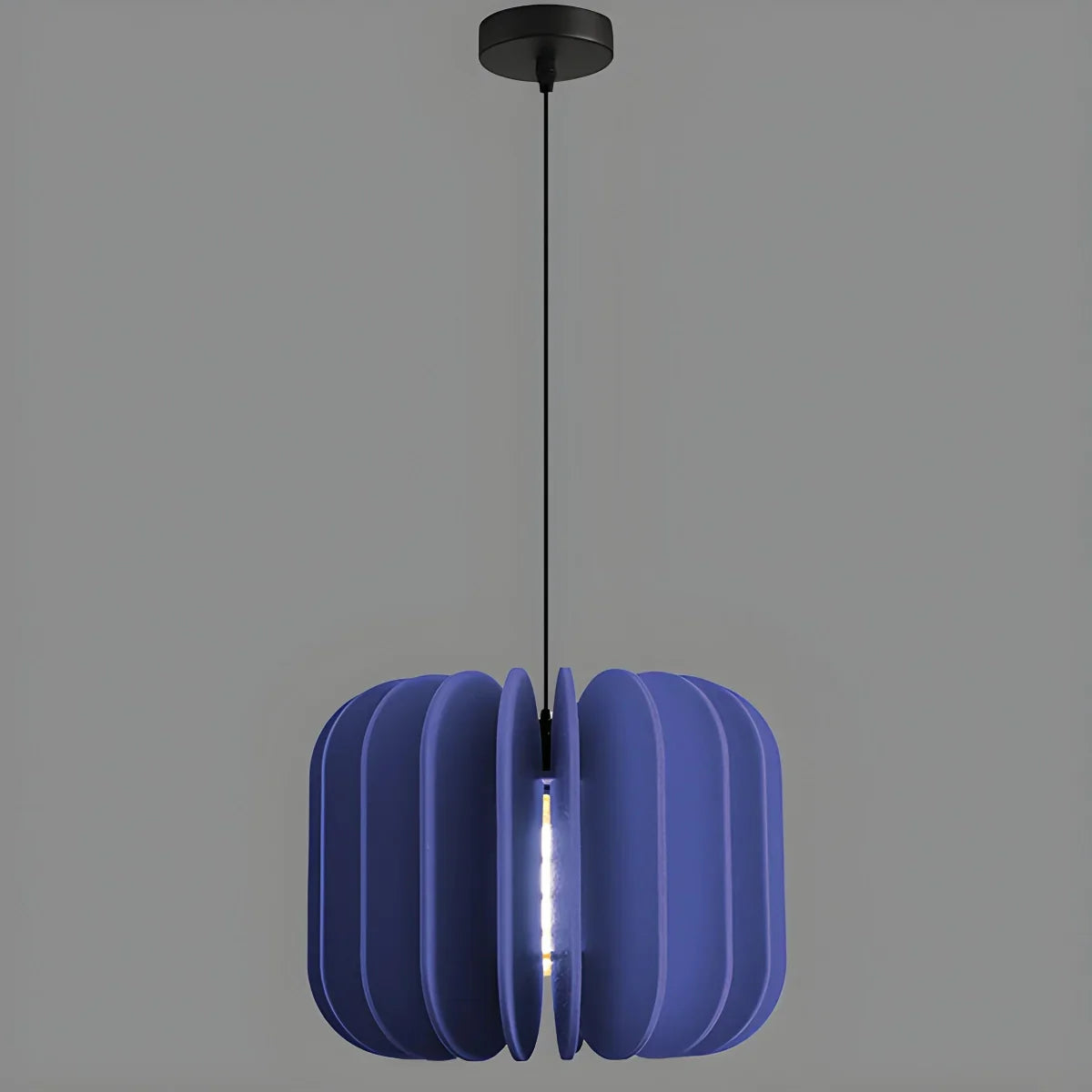 Pumpkin Slice Acoustic Pendant Light