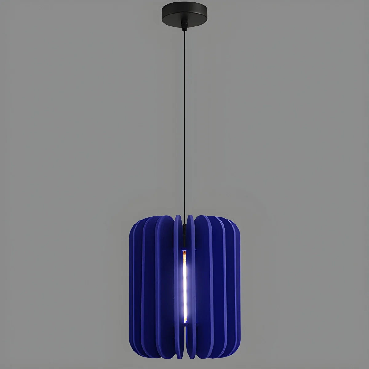 Pumpkin Slice Acoustic Pendant Light